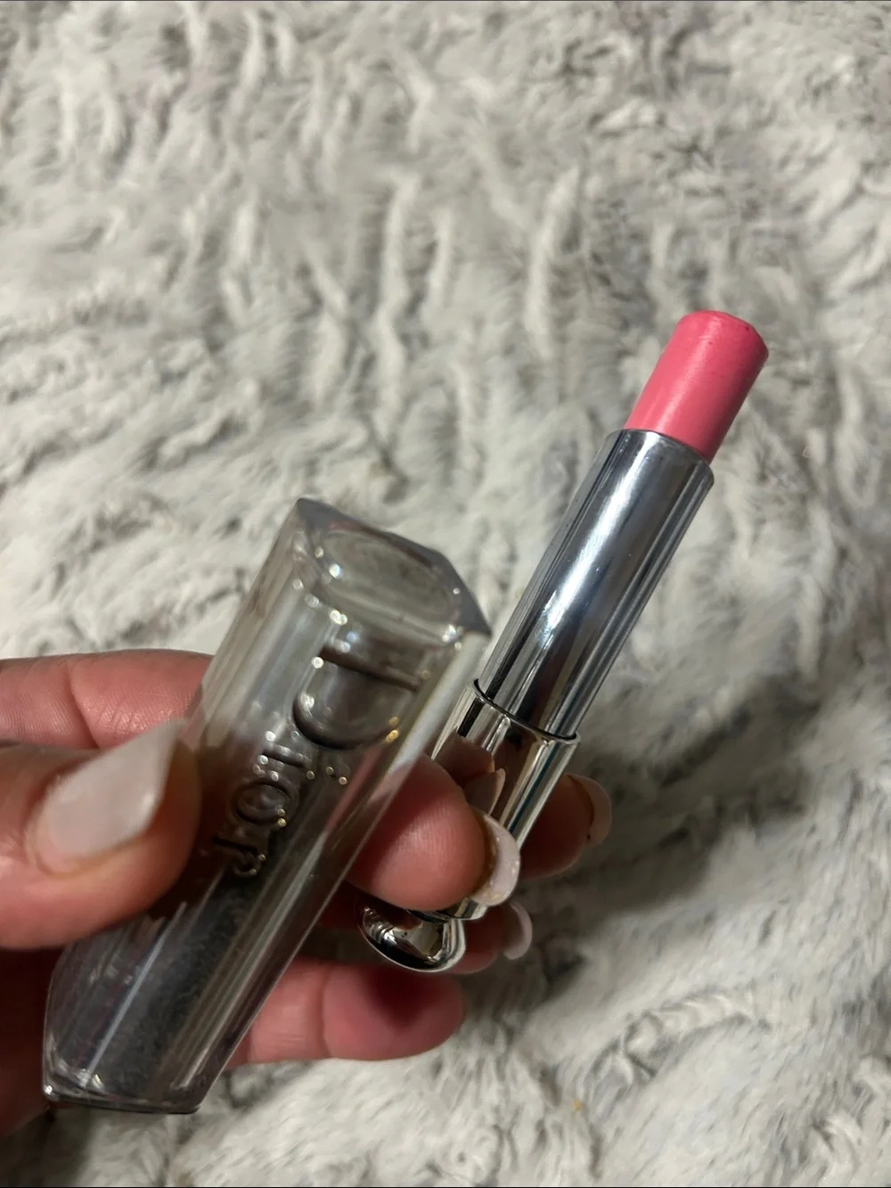 Dior Sheer Lipstick - Bright Rose Pink